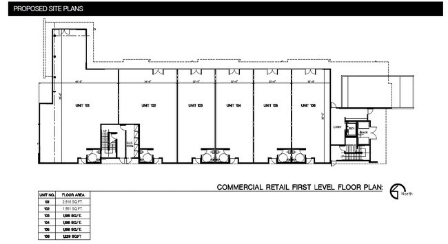 Floor Plan - Retail - Millard Place