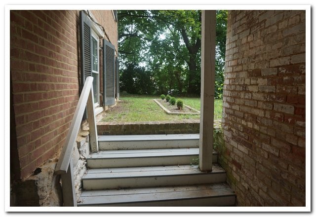 Stairs Leaving Patio - 117 S Church St