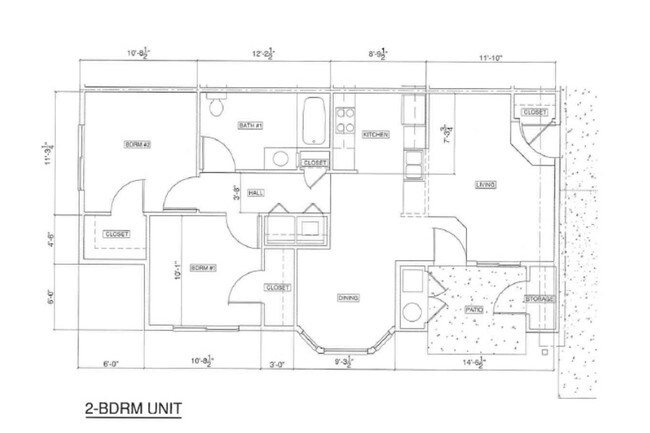 2BR/1BA - Salado Orchards Apartments