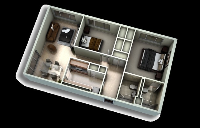 2BR/2BA - St. Ann's Terrace