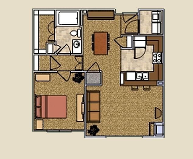 1BR/1BA - Columbia at Sylvan Hills