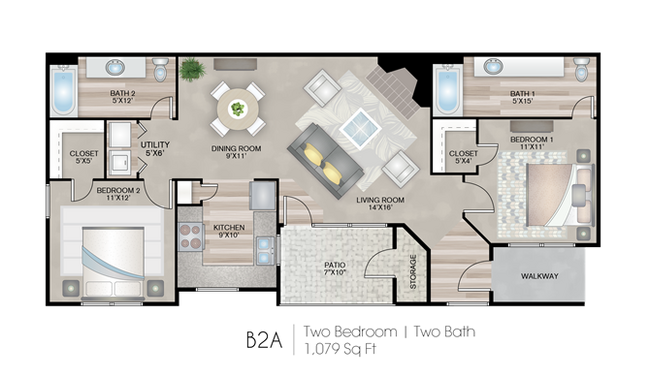 Floorplan - Grafton Flats