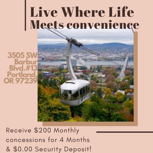 3505 S Barbur Blvd 3505 S Barbur Blvd Portland OR 97239 Apartment