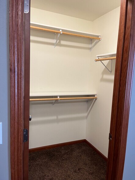 Large closets in all bedrooms. - 1501 Grove Pl
