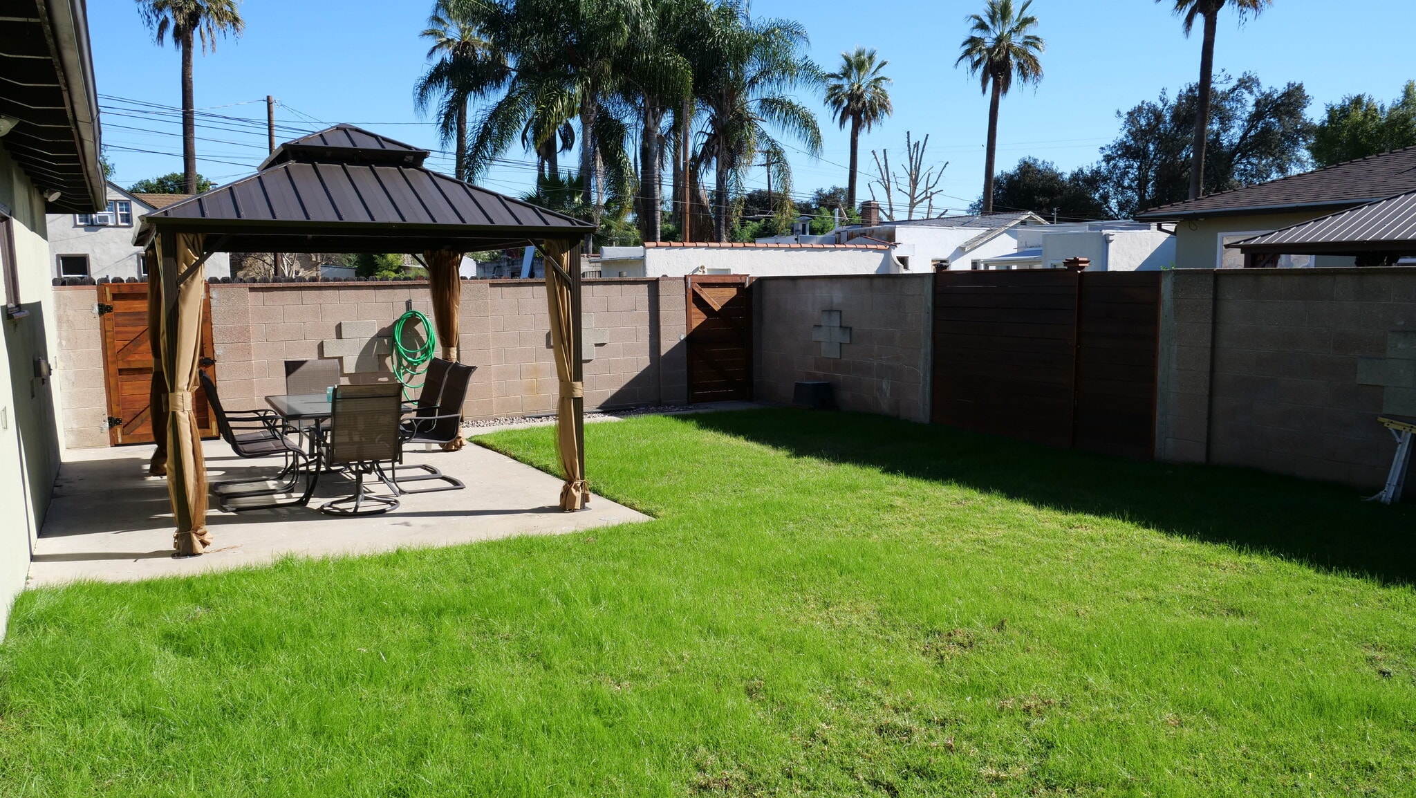 Private entrances to your yard are all gated and secured. - 259 E Puente St