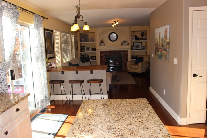 Kitchen, Dining Area, and Living Room - 2526 WOODROSE PL