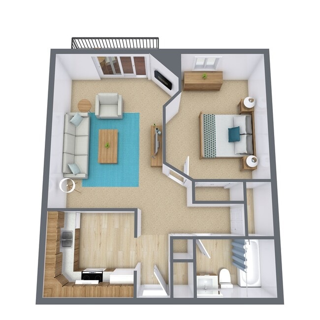 Floorplan - Westview Towers
