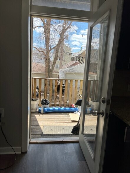 back deck - 1615 W Barry Ave