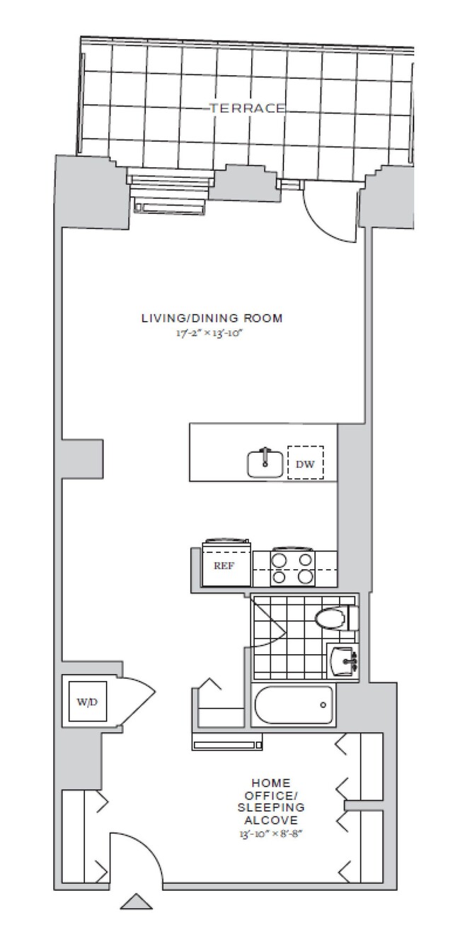 Floorplan - 70 Pine Apartments