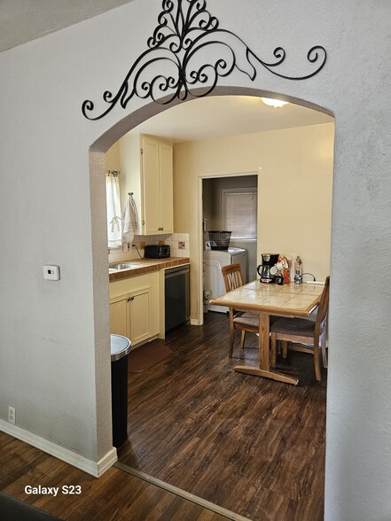 Entrance to kitchen from living area - 160 S Fourth St