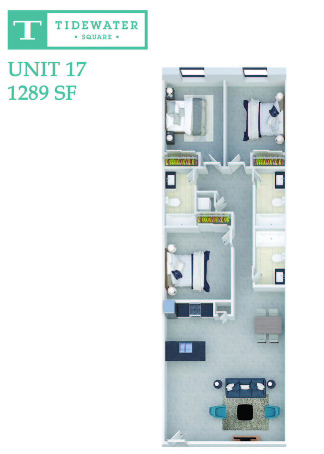 Floorplan - Tidewater Square