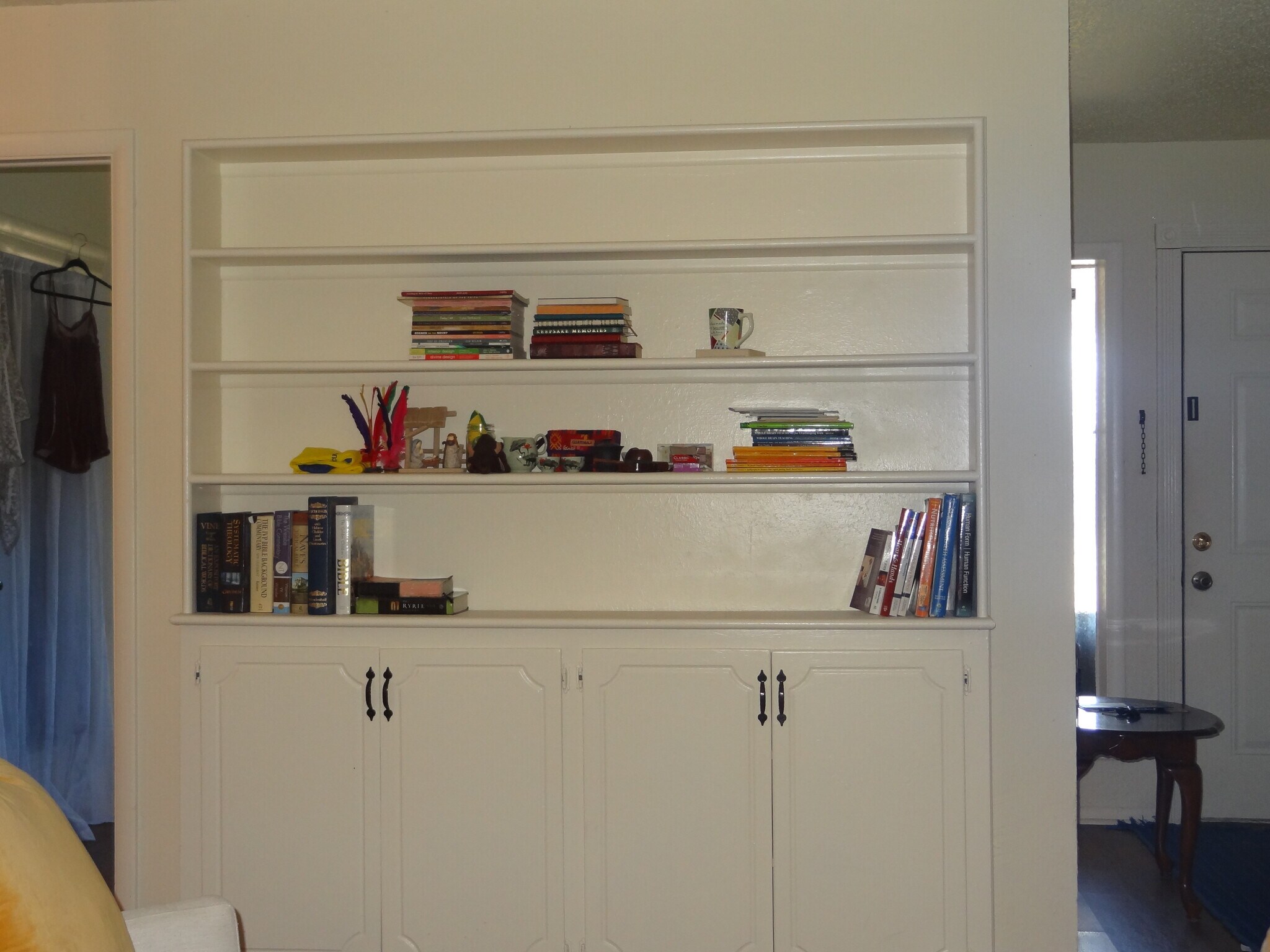 Book case and Storage in living room - 2305 NW 50th St