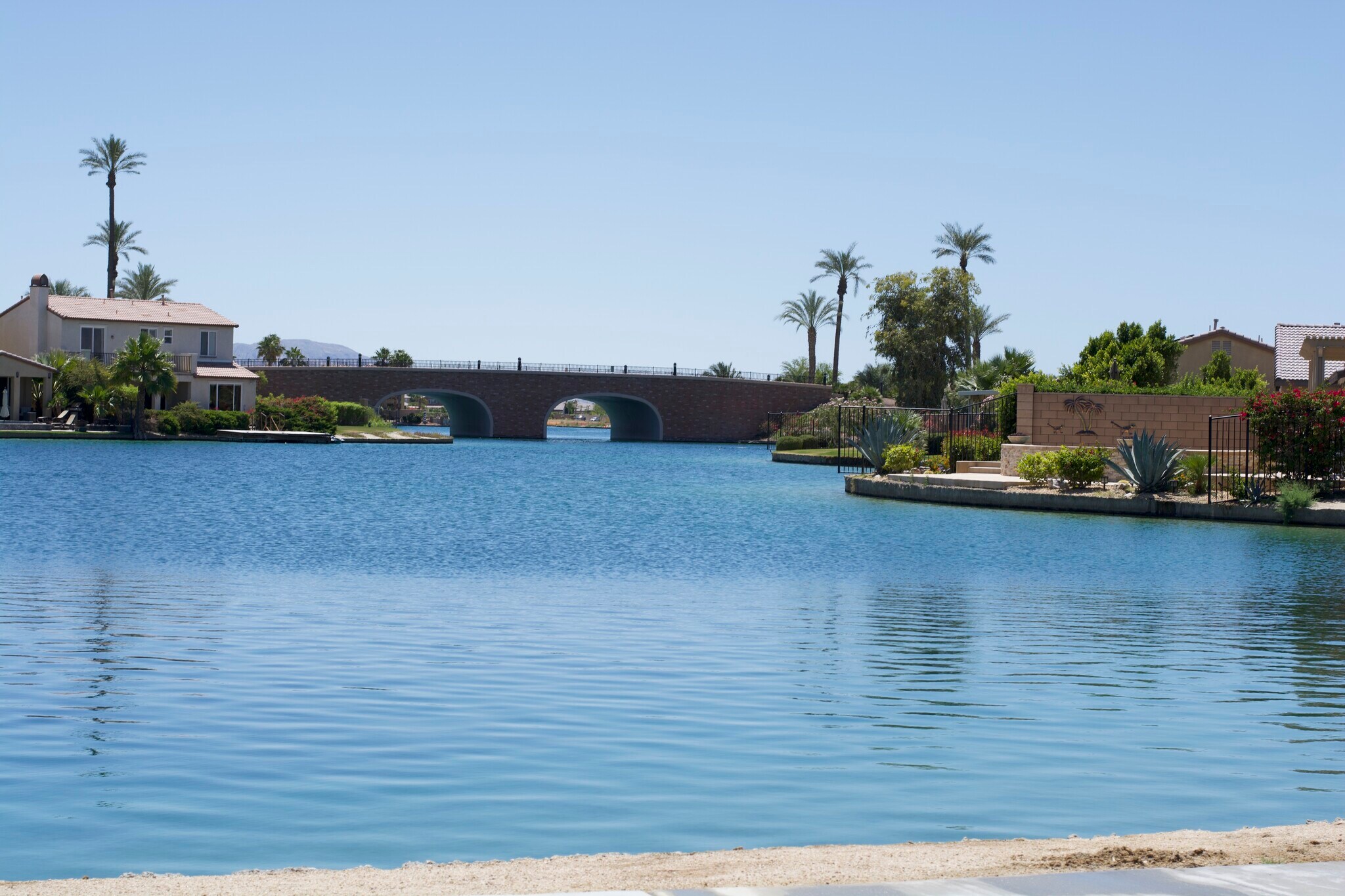 The community lake is very close. Approximately a one to two-minute walk from the front door. - 84126 Canzone Dr