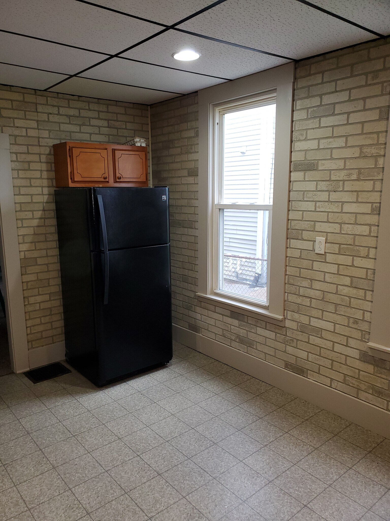 Kitchen (new ceiling tiles and can lights) - 522 E 22nd St