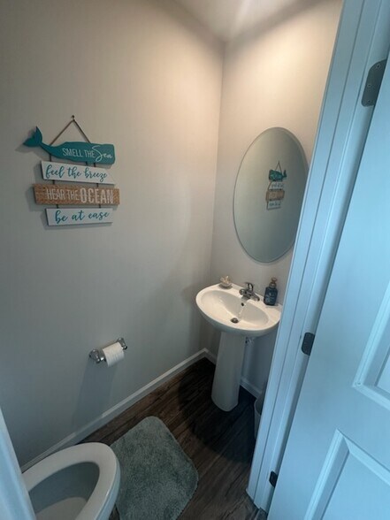 Half Bathroom in Living Room - 2611 McCurdy Trl