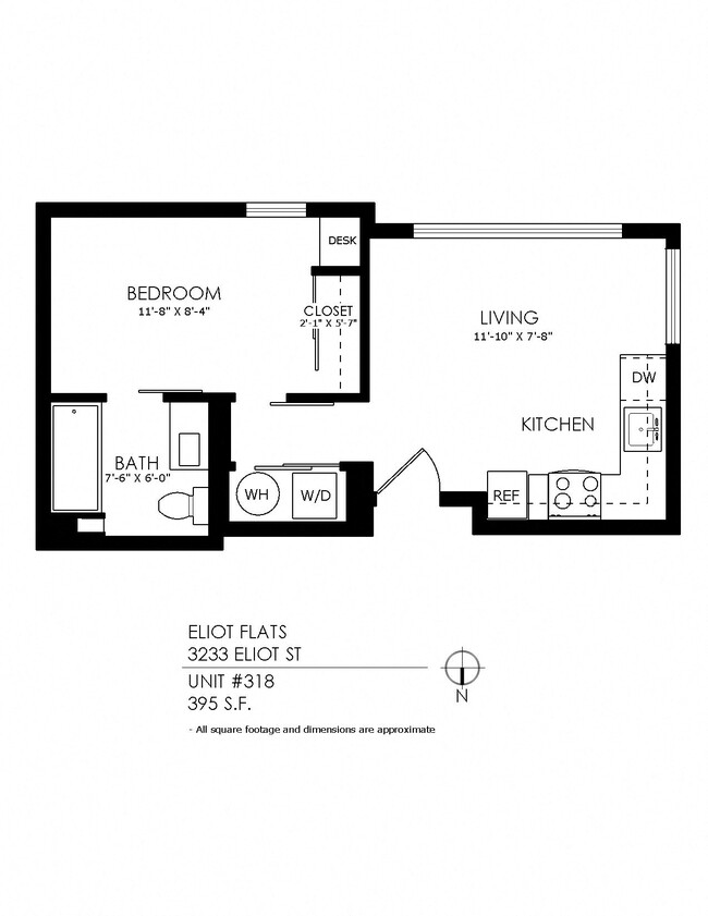 Floorplan - Eliot Flats