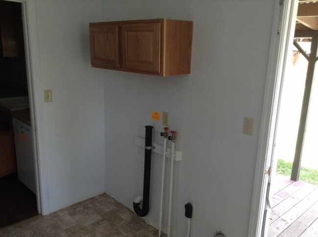 Washer and Dryer are included, although not pictured here. This is in the Laundry Room just next to the Kitchen and has a door to the back deck. - 24 N K St