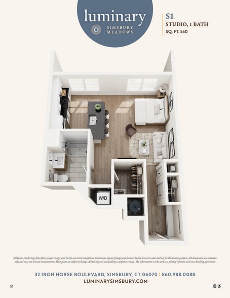 Floorplan - Luminary Simsbury Meadows