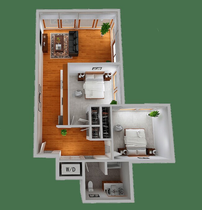 2x2 Loft - Cayuga Place