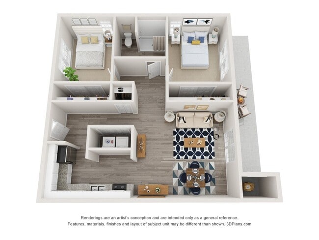 Floorplan - Congaree Villas