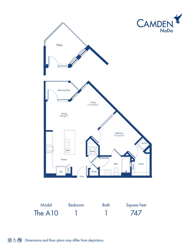 Floorplan - Camden NoDa