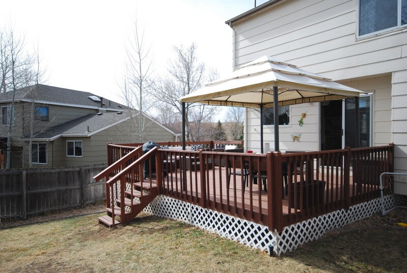 Deck #2 - 2250 Andrew Drive