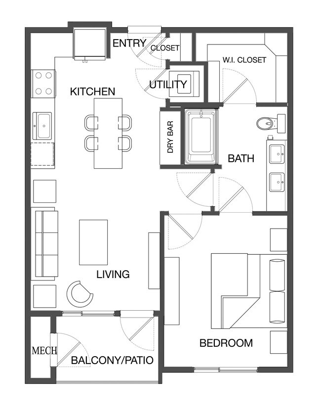 Floorplan - Flatiron LV