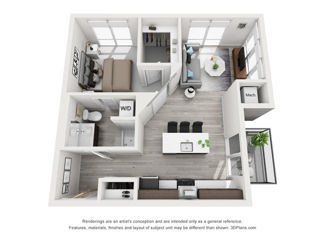 Floorplan - Green on 4th