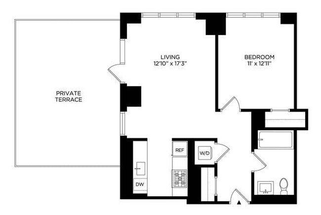 Floorplan - Lincoln at Bankside