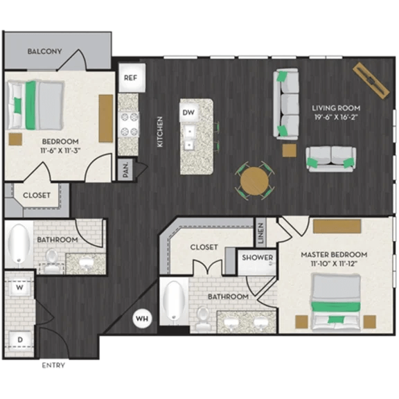 Floorplan - Midtown on the Rail