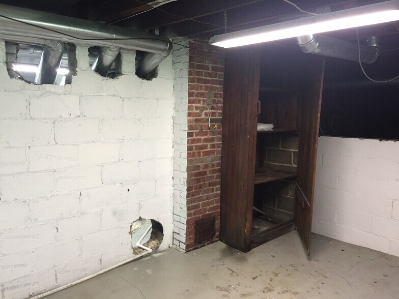 Large storage cabinet in basement - 2815 E Vermont St