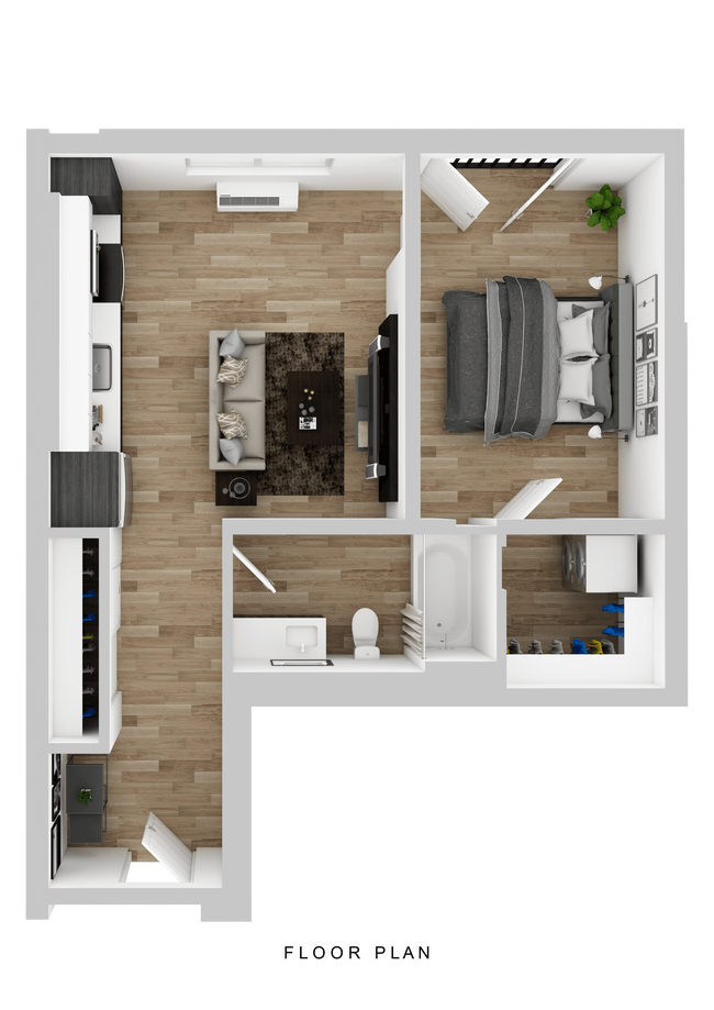 Floorplan - Hyas Point Apartments