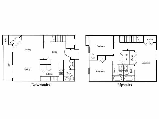 3BR/2.5BA - Birchwood Apartments