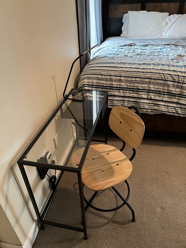 Small desk in bedroom - 712 13th Street Northeast