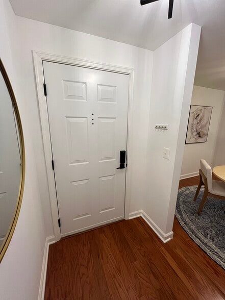 Entryway with a separate “mudroom” area - 4079 S Four Mile Run Dr