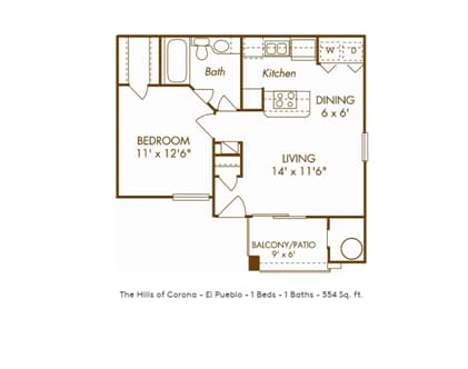 Floor Plan - 2085 Highpointe Dr