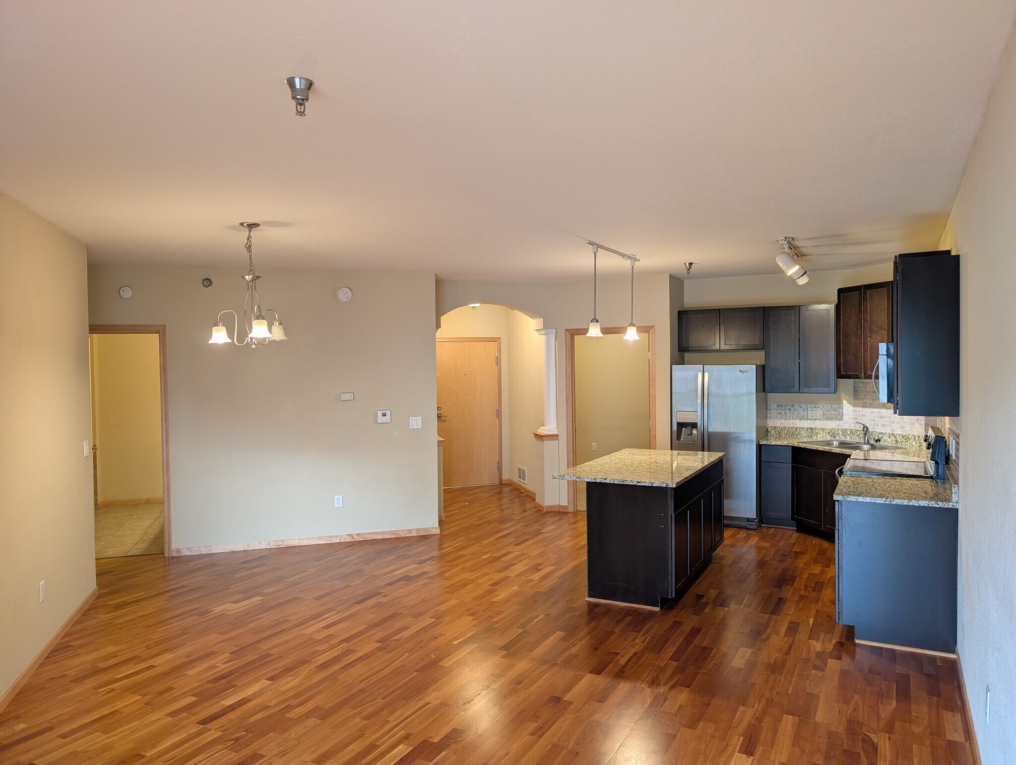 Brazilian cherry hardwood adorns home - 1155 Ford Road