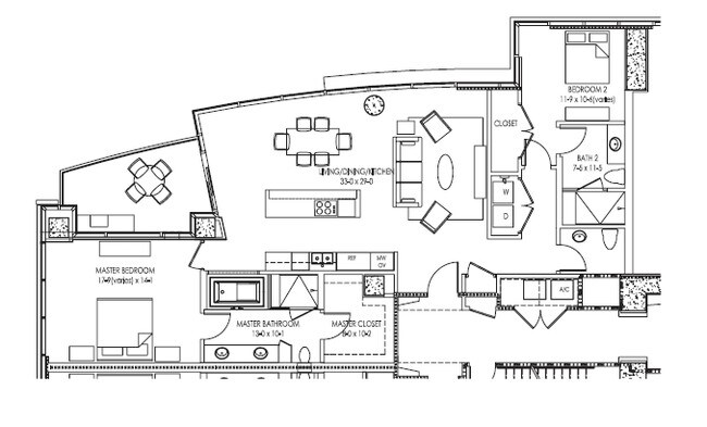 2BR/2BA - 2727 Kirby Dr