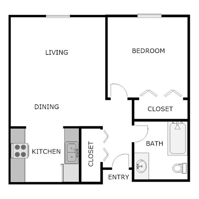 Floorplan - Shore Manor Senior Apartments