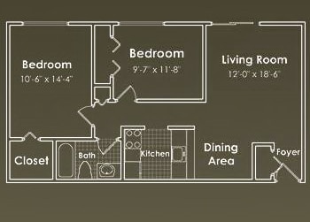 2BR/1BA - Indian Hills Senior Community