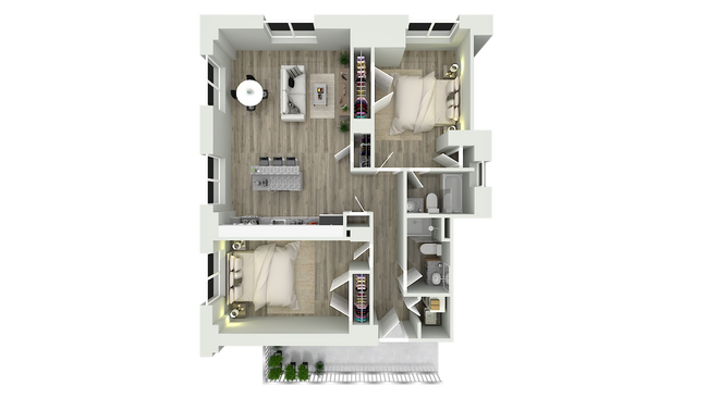 Floorplan - The Delmonte