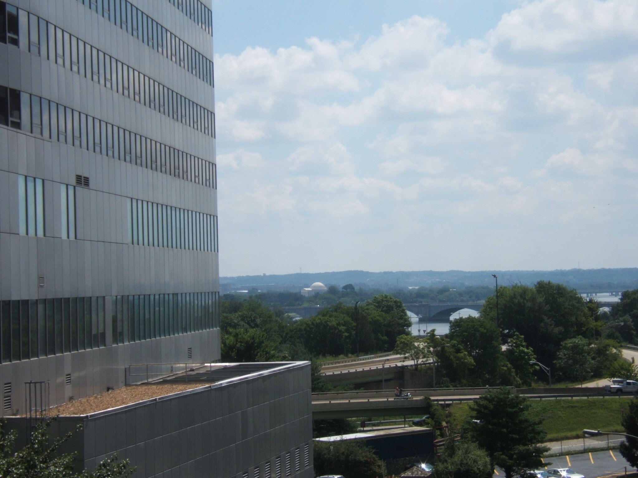 large balcony view of DC - 1121 Arlington Blvd