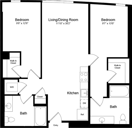 Floorplan - Potrero 1010