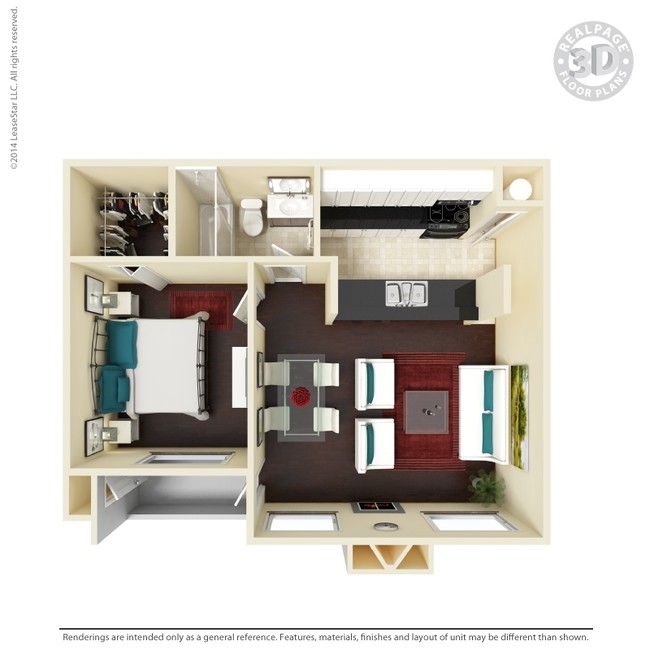 Floorplan - Silverton Apartment Homes