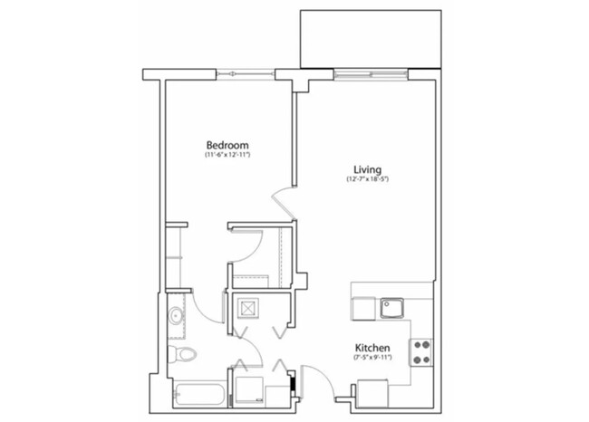 Floorplan - The Morgan at Loyola Station