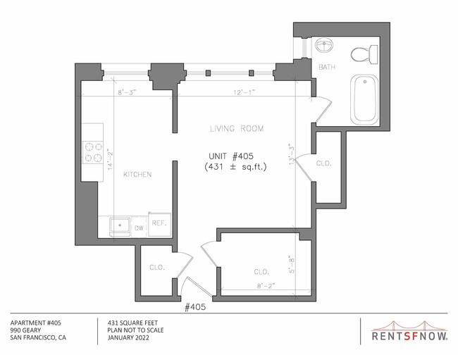 Floorplan - 990 Geary
