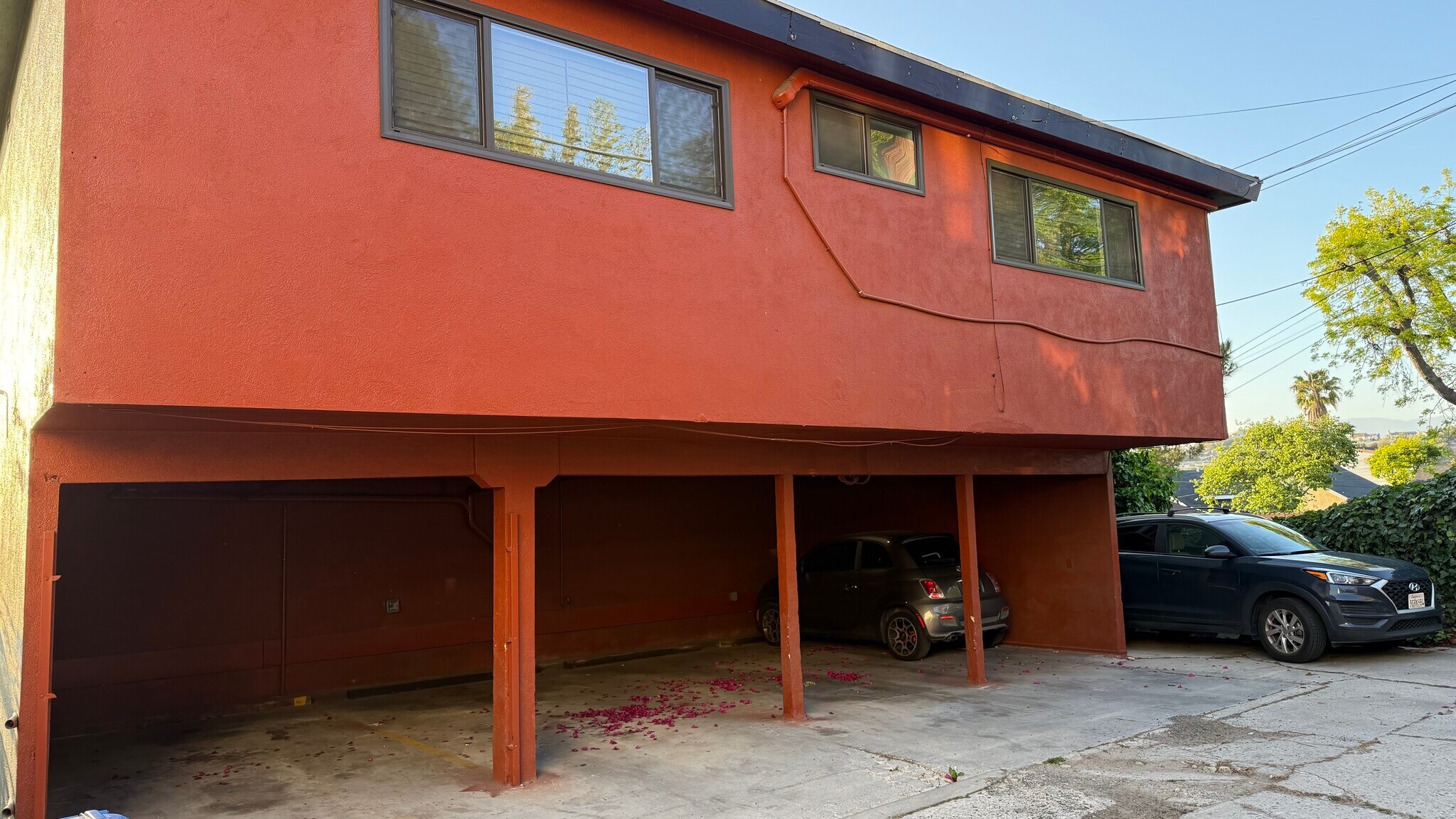 Back alley carport - 1320 Mohawk St