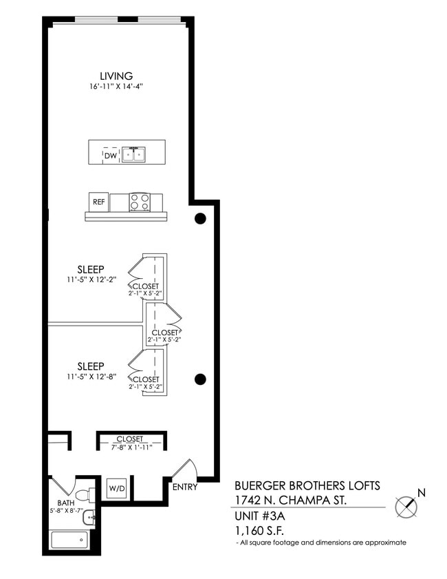 Floorplan - Buerger Brother Lofts