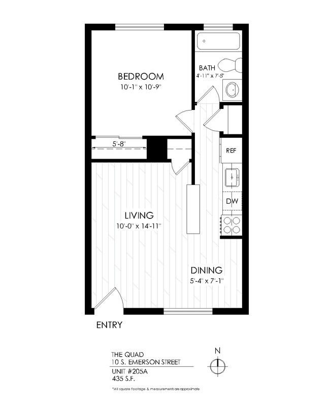 Floorplan - Quad on Emerson