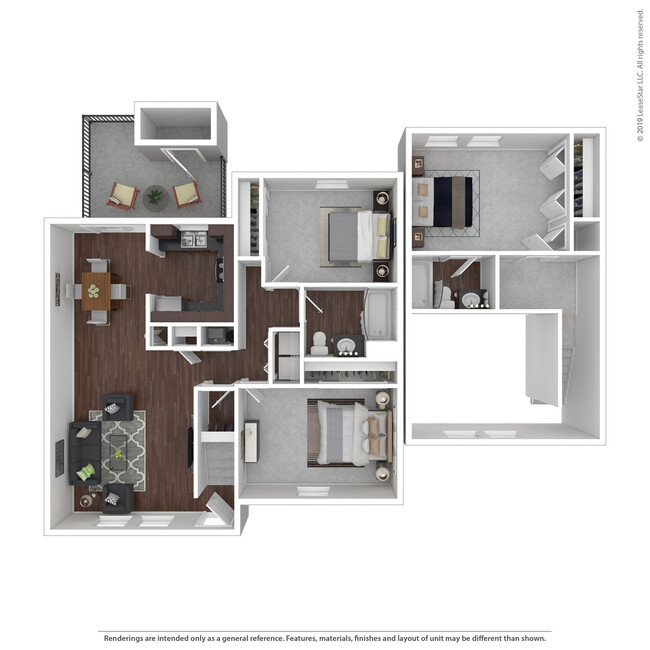 Floorplan - Woodbridge Apartments